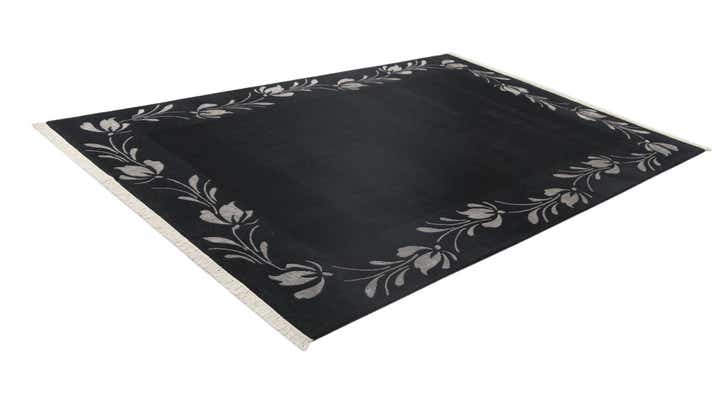 6' 7 x 9' 9 Hand Knotted Darya Wool Rug