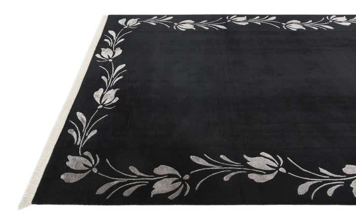 6' 7 x 9' 9 Hand Knotted Darya Wool Rug