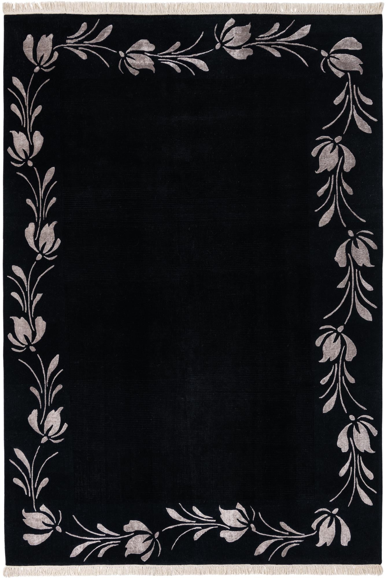 6' 7 x 9' 9 Hand Knotted Darya Wool Rug