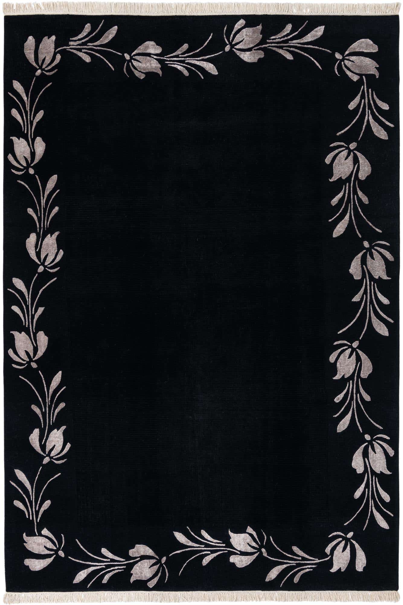 6' 7 x 9' 9 Hand Knotted Darya Wool Rug