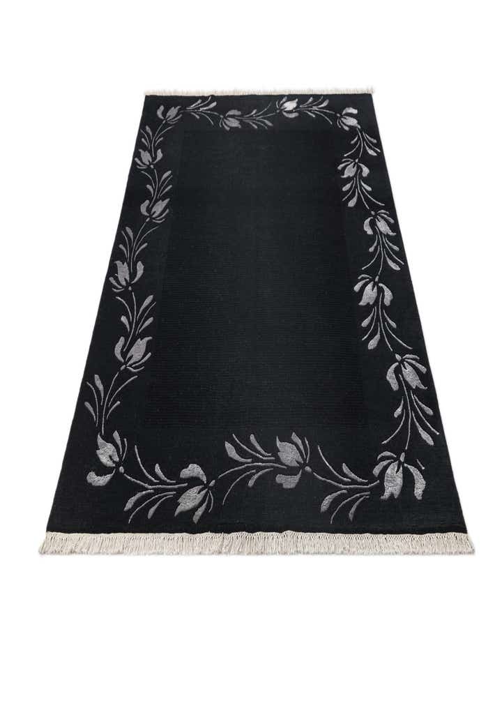 4' 11 x 6' 11 Hand Knotted Darya Wool Rug