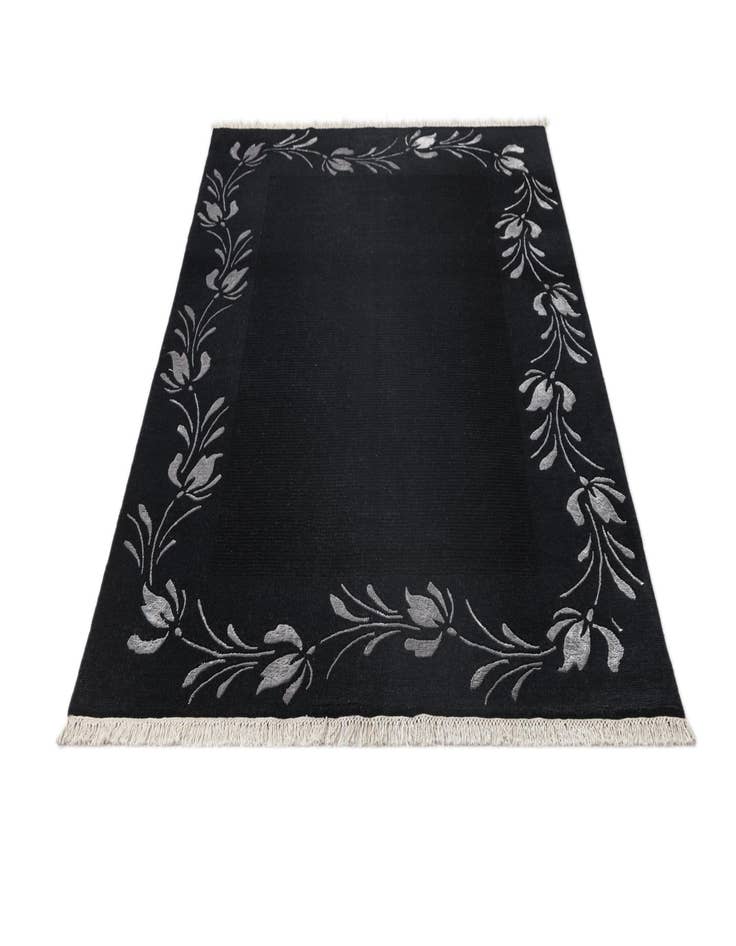 Detail image of 4' 11 x 6' 11 Hand Knotted Darya Wool Rug