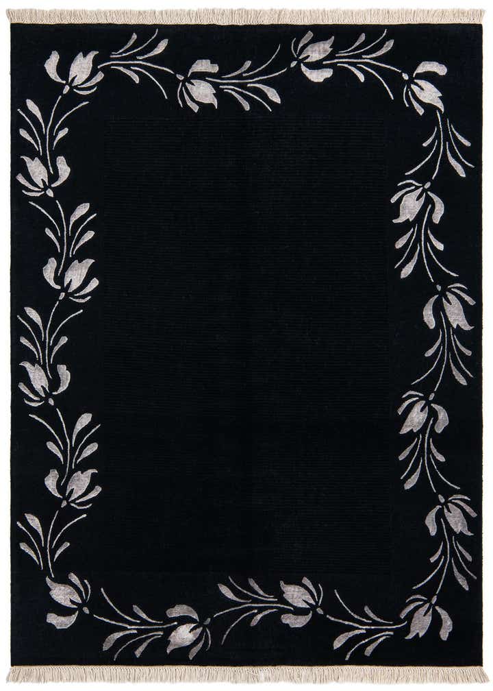 4' 11 x 6' 11 Hand Knotted Darya Wool Rug