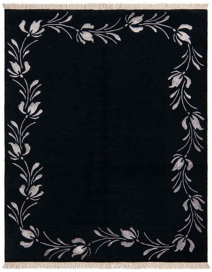 Detail image of 4' 11 x 6' 11 Hand Knotted Darya Wool Rug
