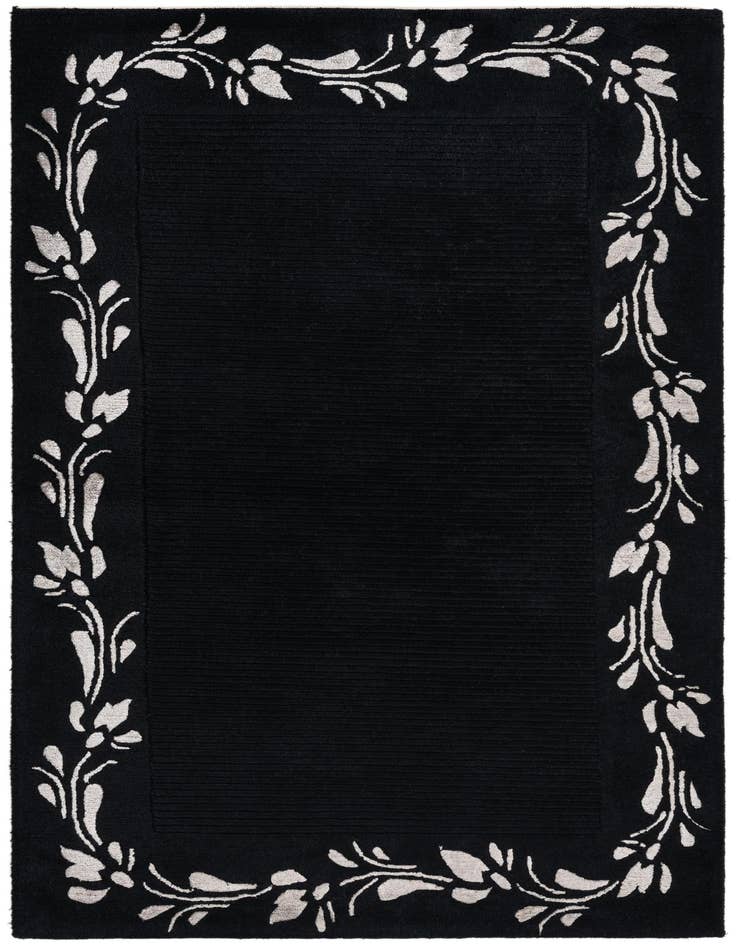 Detail image of 2' 11 x 3' 8 Hand Knotted Darya Wool Rug