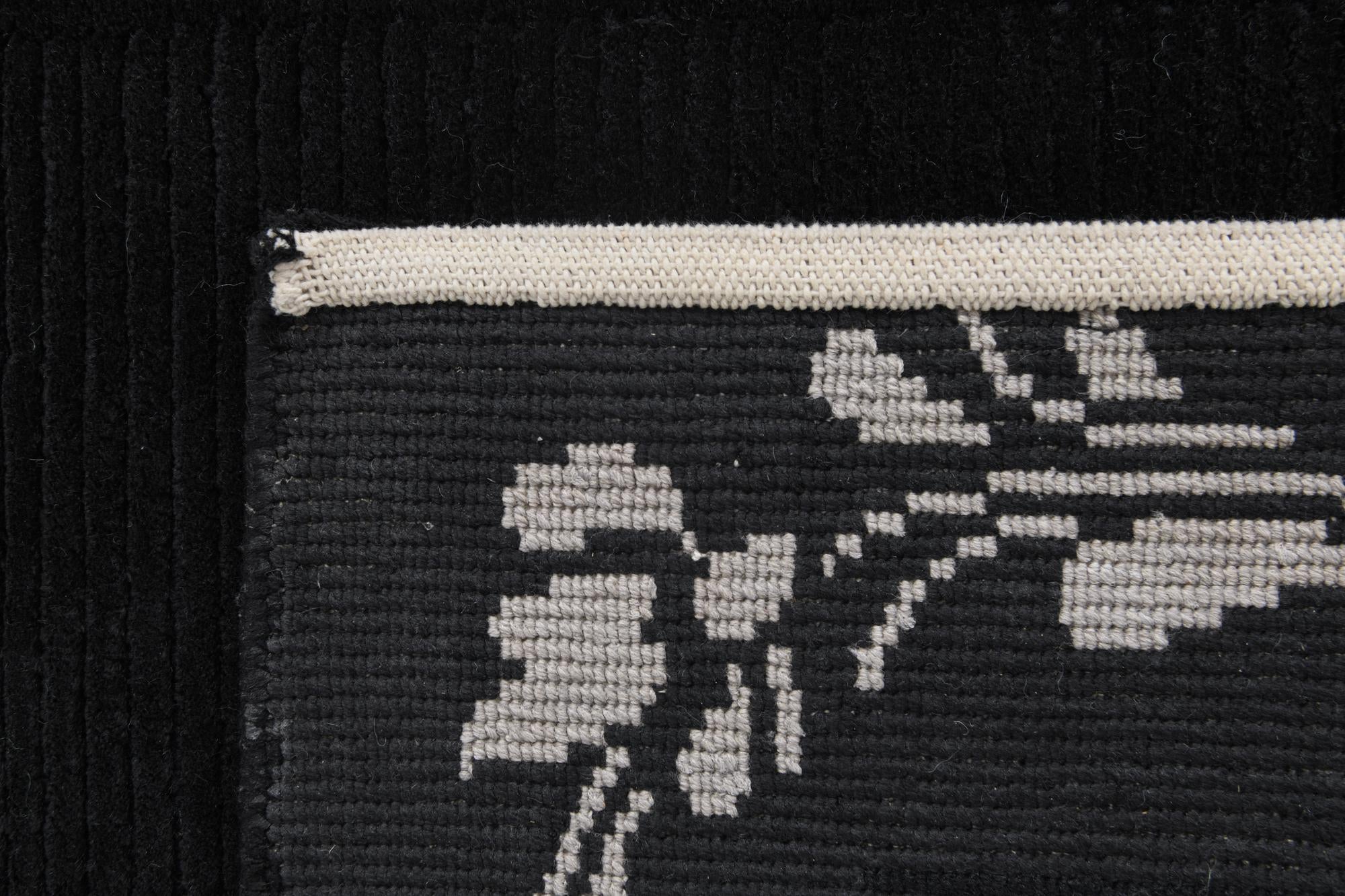 3' x 5' 1 Hand Knotted Darya Wool Rug