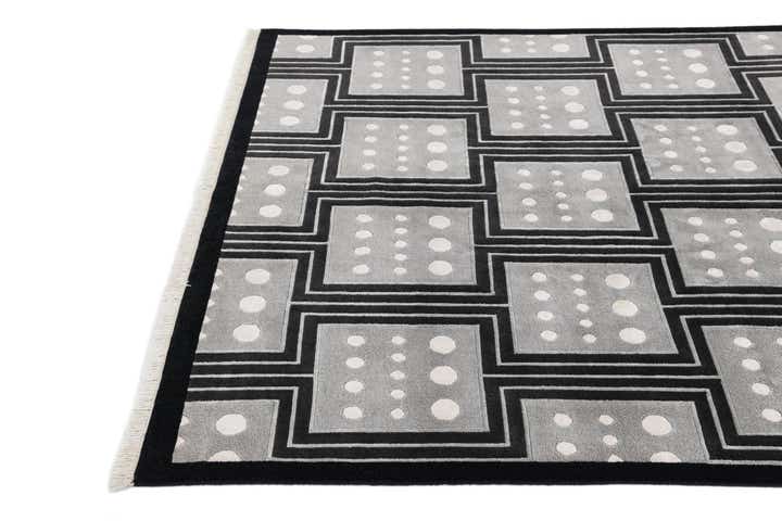 5' 7 x 7' 10 Hand Knotted Darya Wool Rug