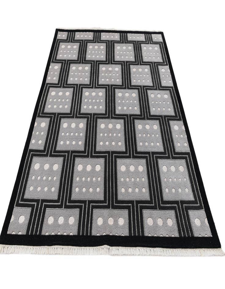 Detail image of 5' 7 x 7' 10  Hand Knotted Darya Wool Rug