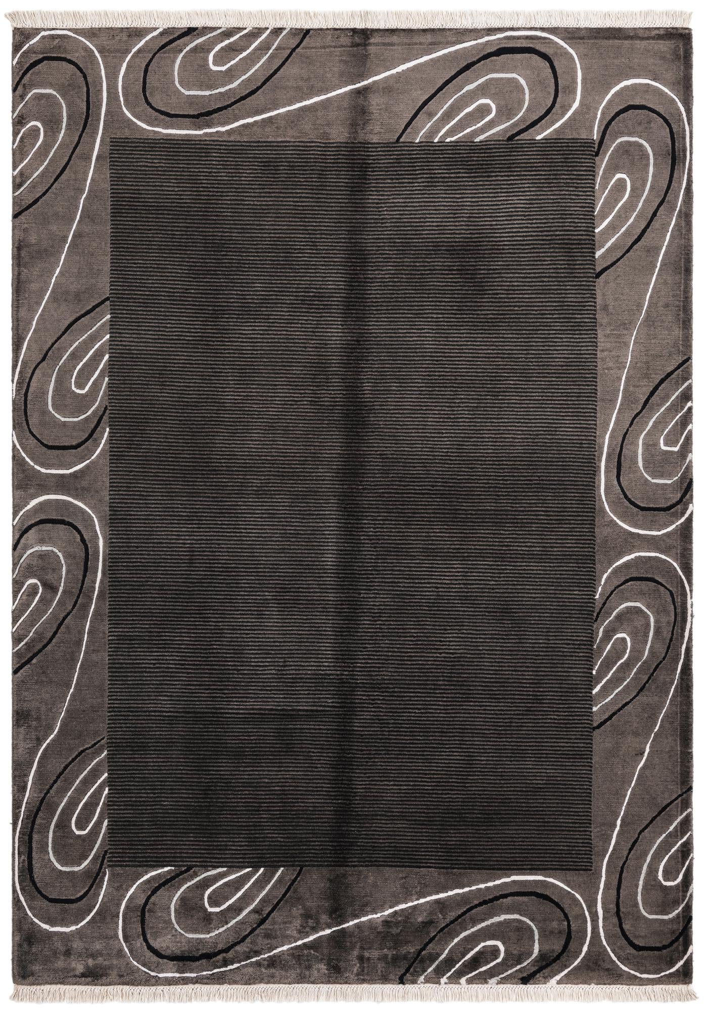 5' 7 x 7' 10 Hand Knotted Darya Wool Rug