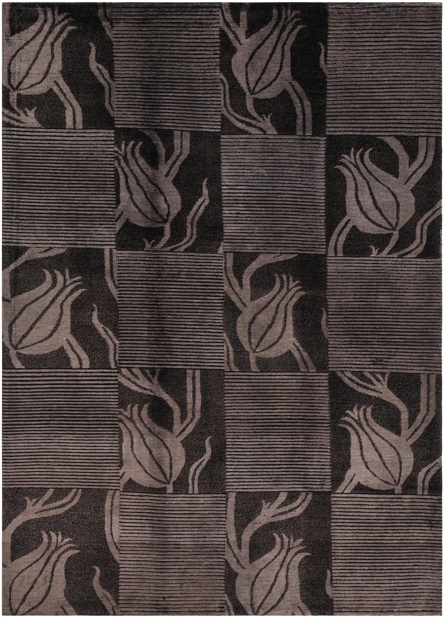 5' 7 x 7' 11 Hand Knotted Darya Wool Rug