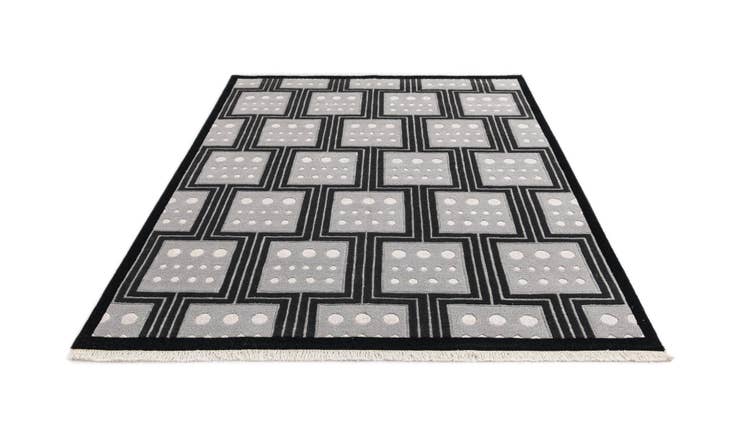 Detail image of 5' 6 x 8' Hand Knotted Darya Wool Rug