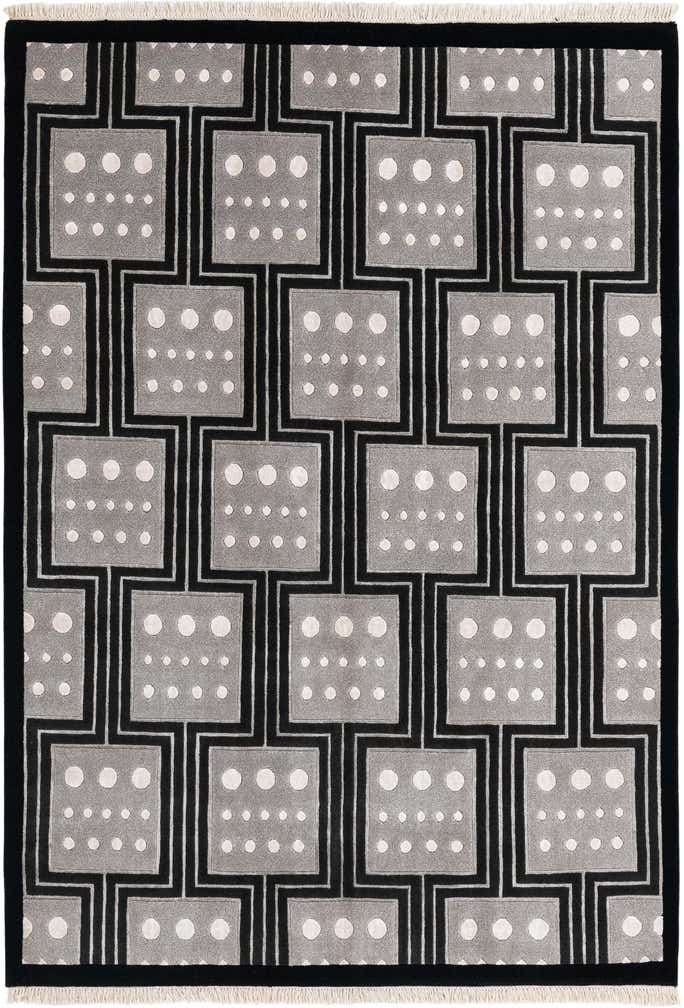 5' 6 x 8' Hand Knotted Darya Wool Rug