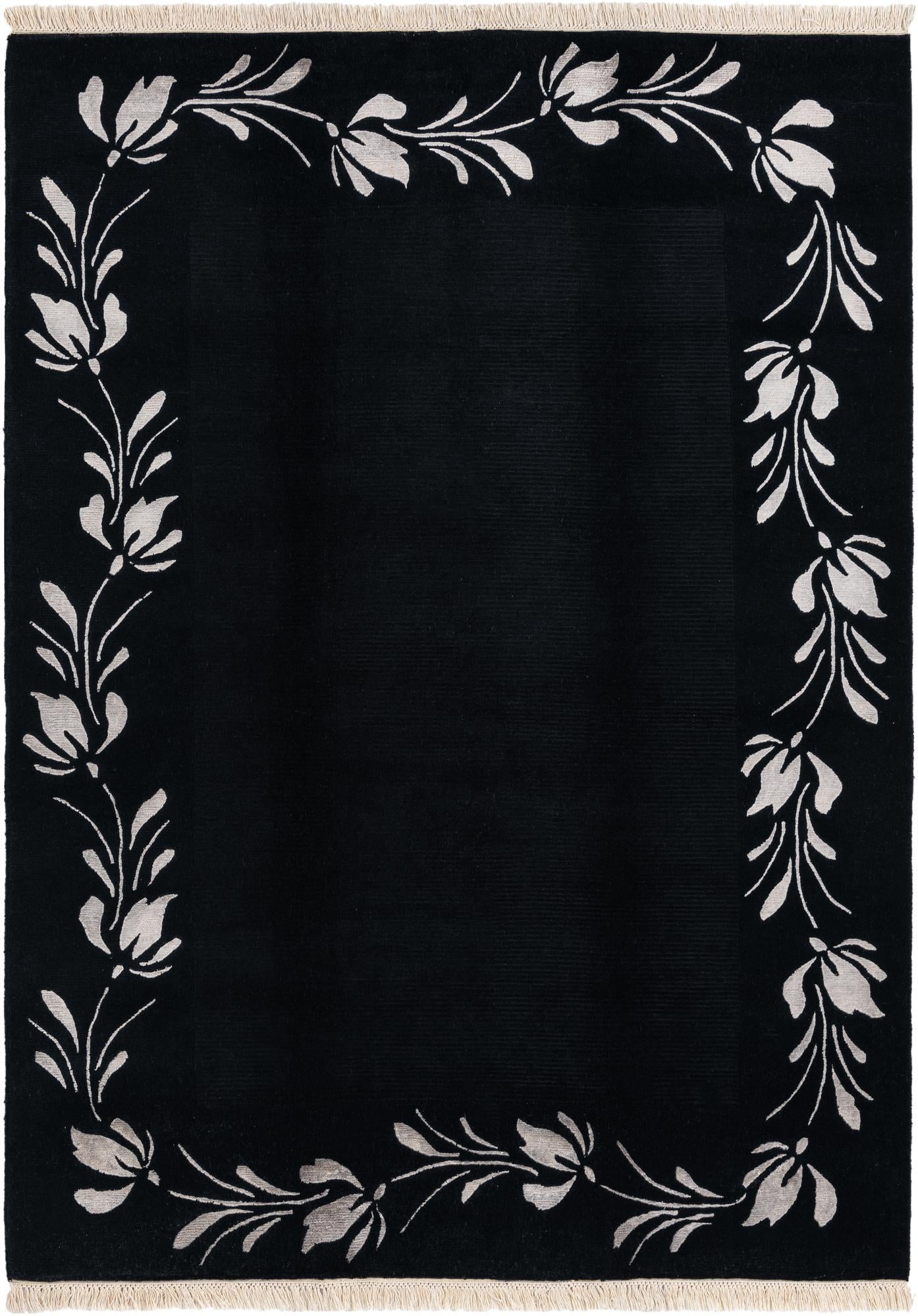 5' 9 x 8' Hand Knotted Darya Wool Rug