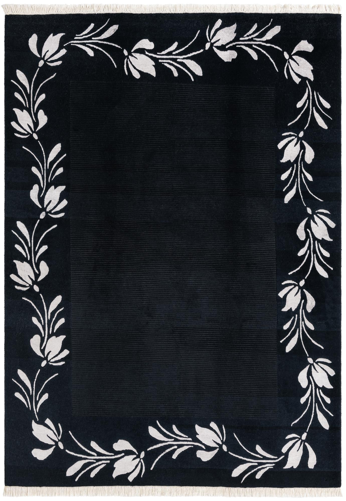 5' 7 x 7' 10 Hand Knotted Darya Wool Rug