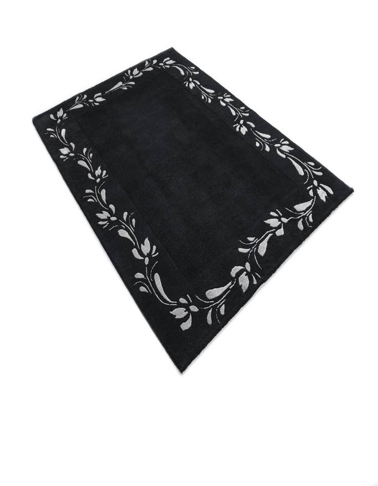 Detail image of 4' 8 x 6' 4  Hand Knotted Darya Wool Rug