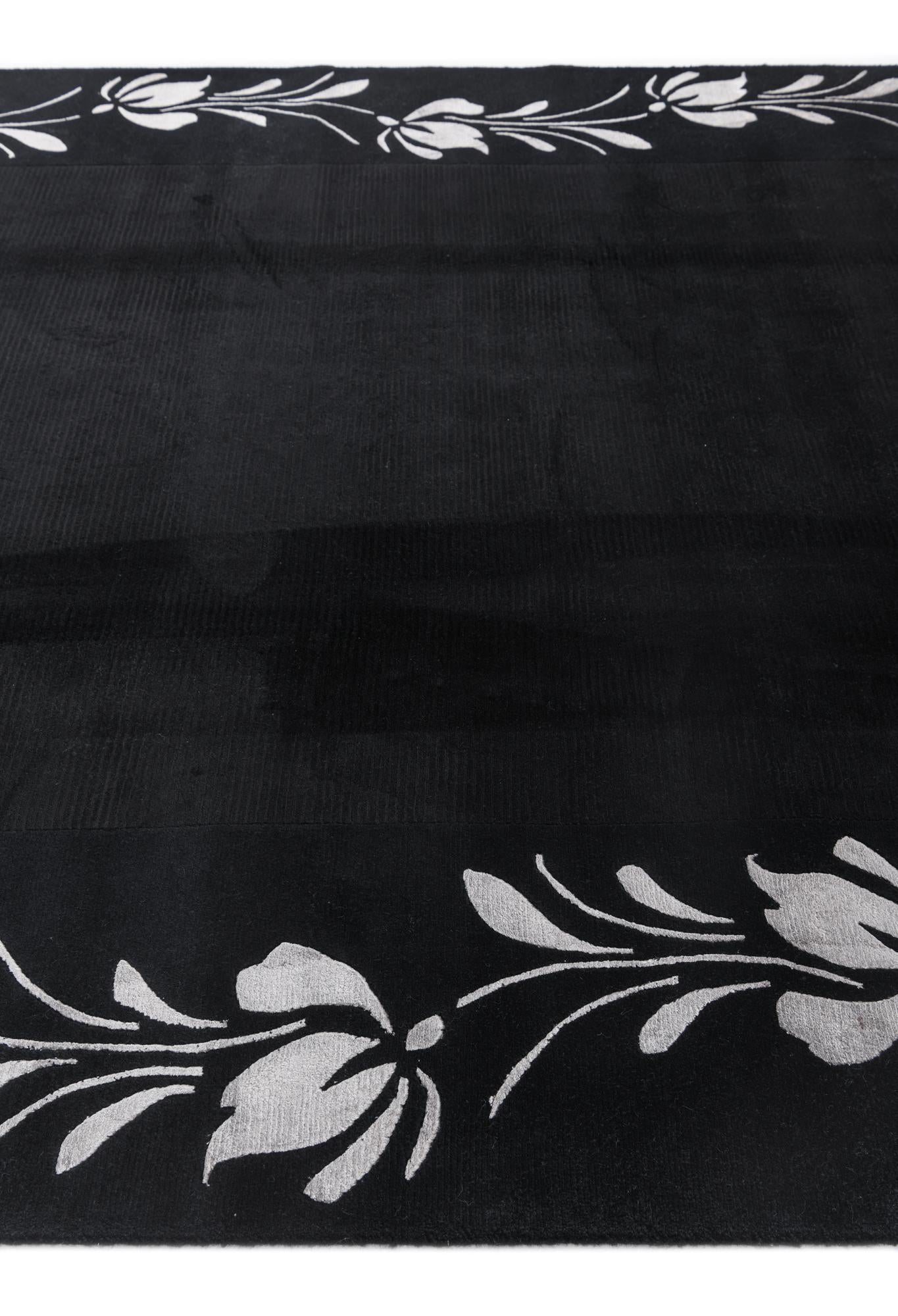 6' 7 x 9' 9 Hand Knotted Darya Wool Rug