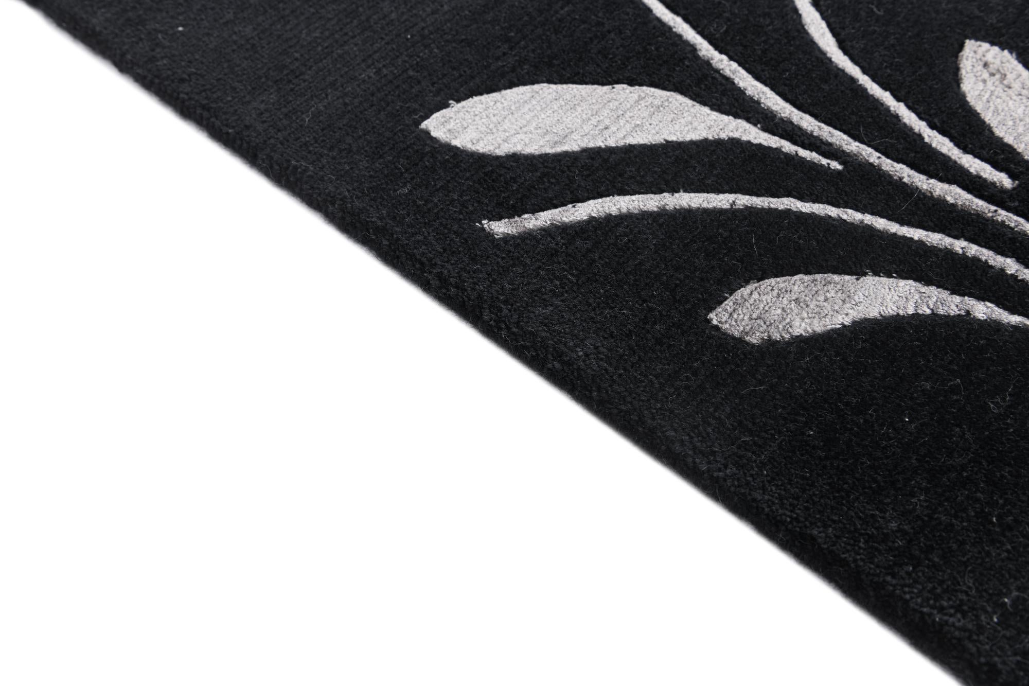 6' 7 x 9' 9 Hand Knotted Darya Wool Rug