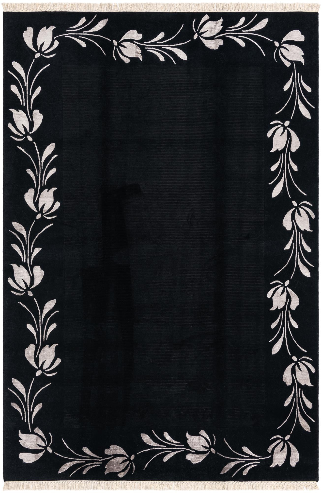 6' 7 x 9' 9 Hand Knotted Darya Wool Rug