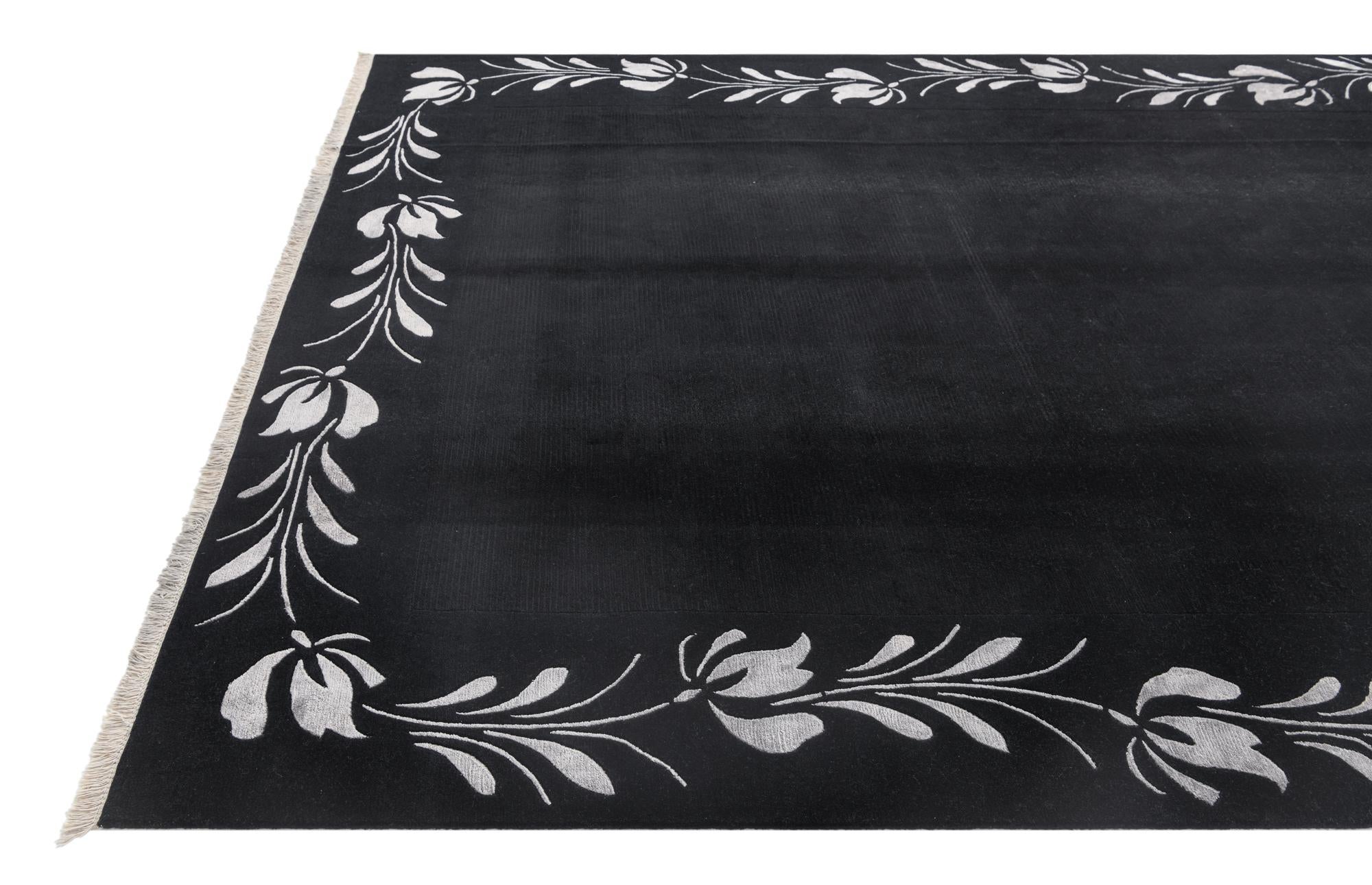 8' 3 x 11' 9 Hand Knotted Darya Wool Rug