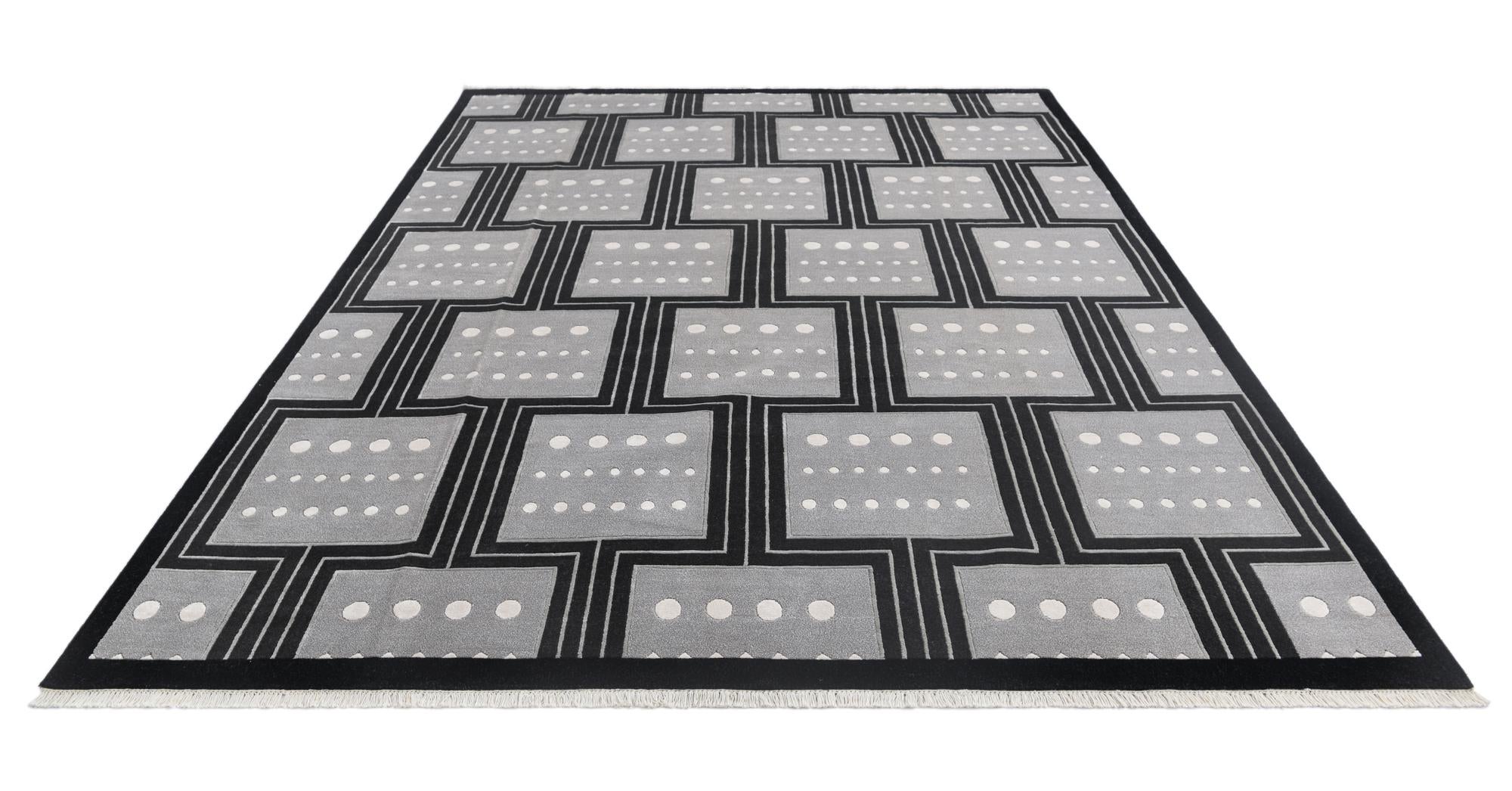 8' 2 x 11' 4 Hand Knotted Darya Wool Rug
