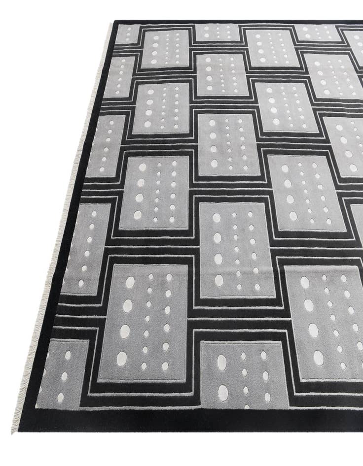 Detail image of 8' 2 x 11' 4  Hand Knotted Darya Wool Rug