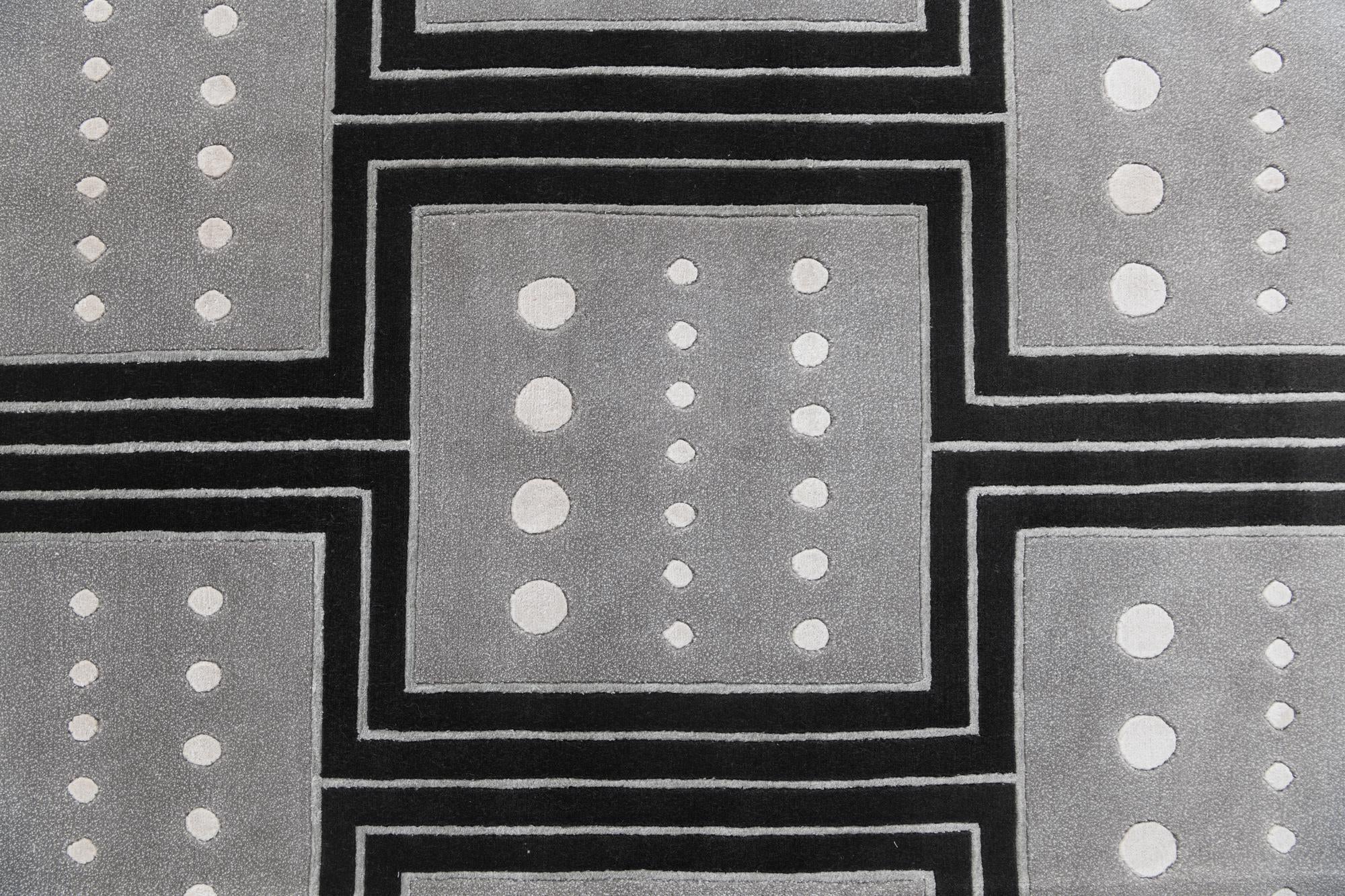 8' 2 x 11' 4 Hand Knotted Darya Wool Rug