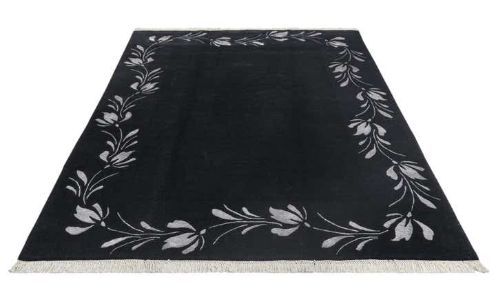 5' 8 x 7' 10 Hand Knotted Darya Wool Rug