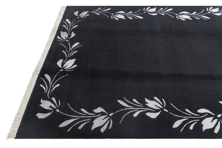 Detail image of 5' 8 x 7' 10 Hand Knotted Darya Wool Rug