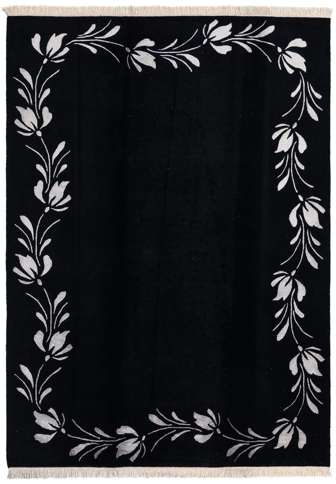 5' 8 x 7' 11 Hand Knotted Darya Wool Rug