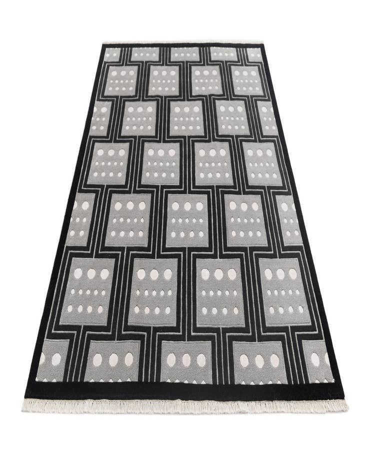 Detail image of 5' 6 x 7' 8  Hand Knotted Darya Wool Rug