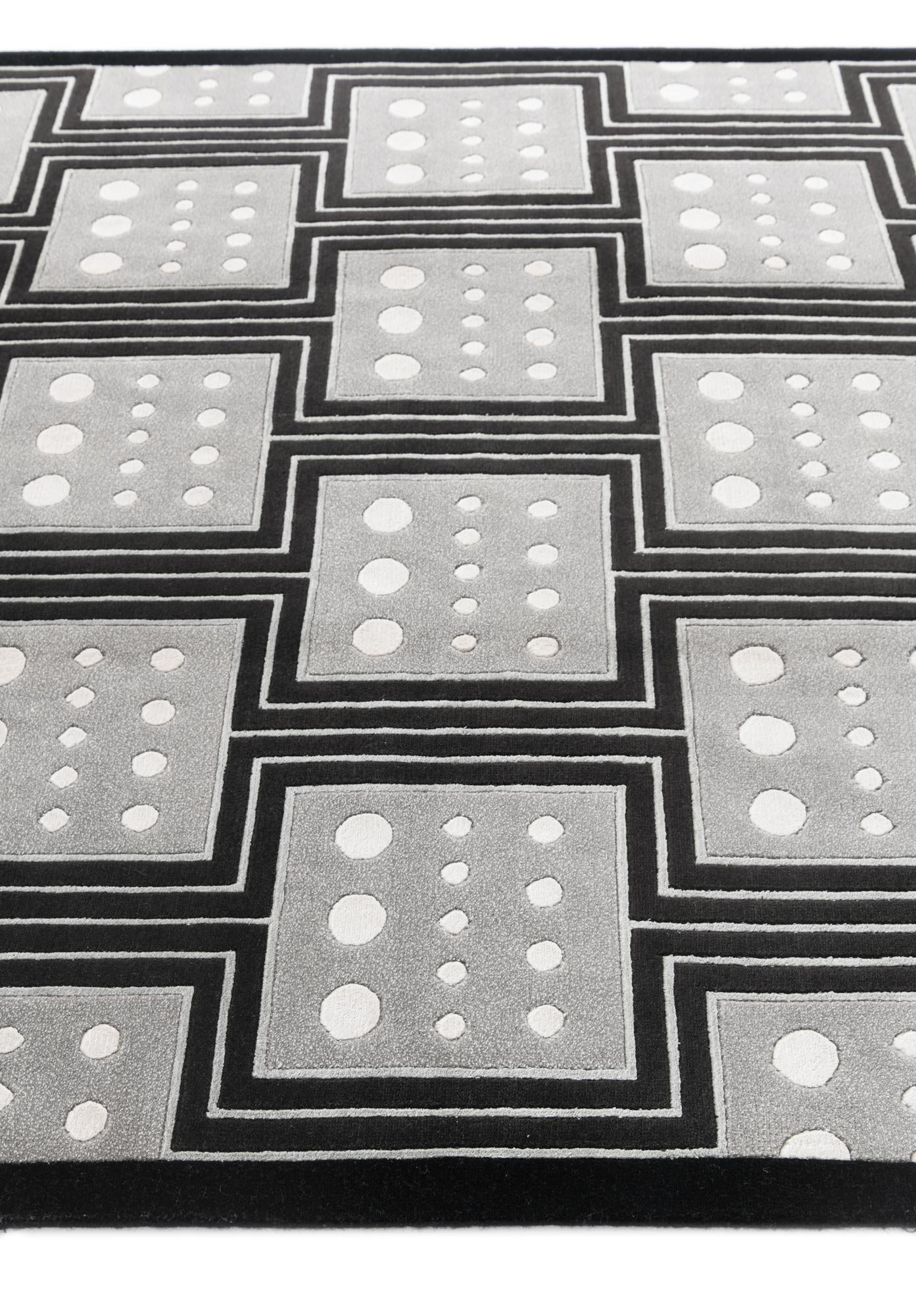 5' 6 x 7' 8 Hand Knotted Darya Wool Rug