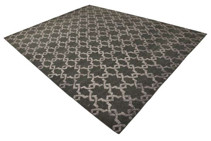 9' 1 x 11' 8 Hand Knotted Darya Rug