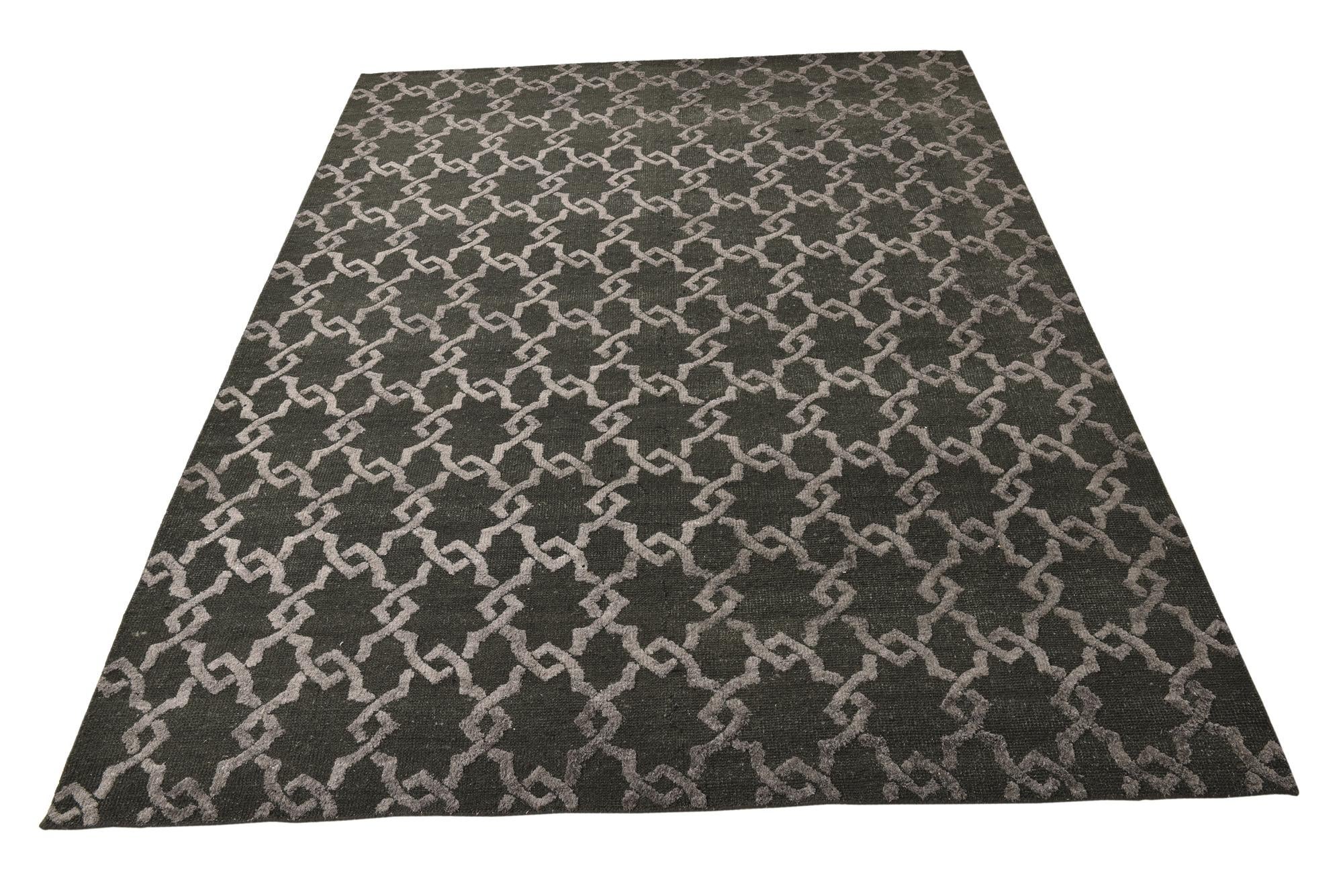 9' 1 x 11' 8 Hand Knotted Darya Rug