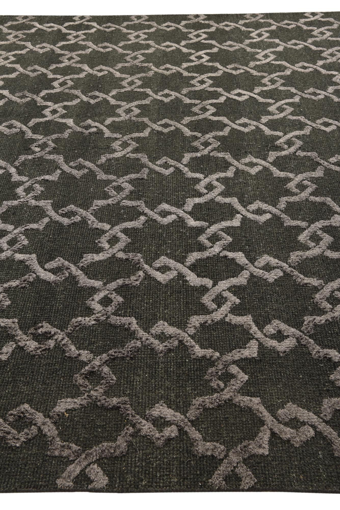 9' 1 x 11' 8 Hand Knotted Darya Rug