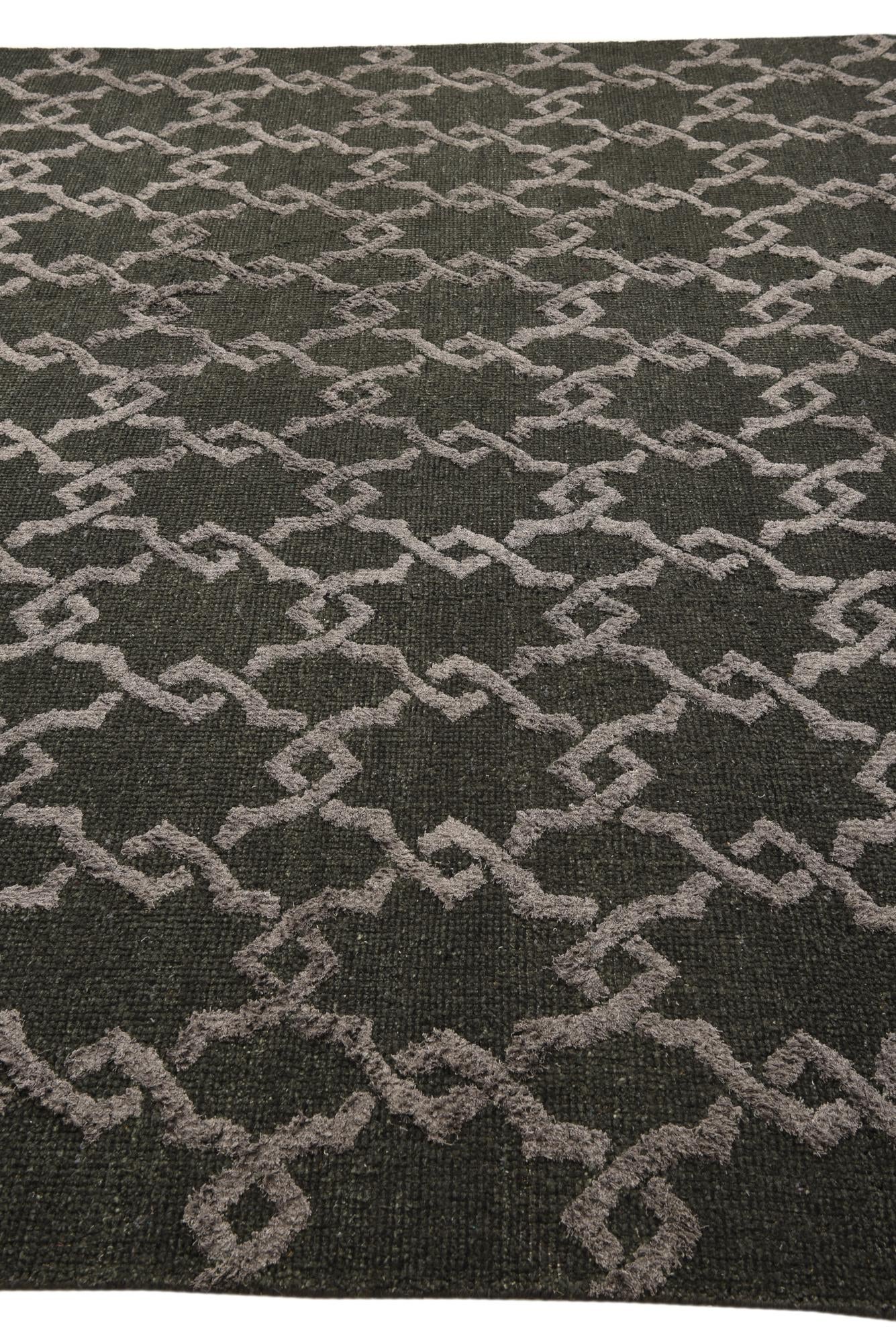 9' x 11' 9 Hand Knotted Darya Rug