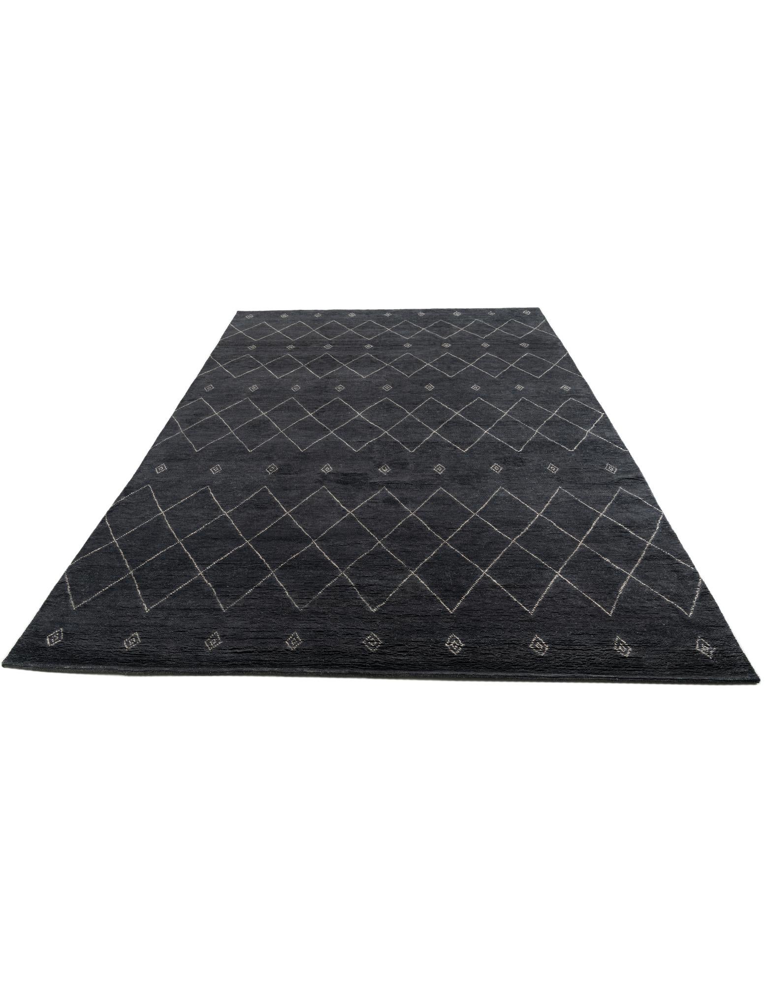 9' x 12' 1 Hand Knotted Darya Wool Rug