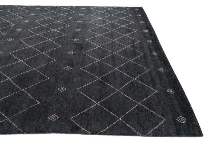 9' x 12' 1 Hand Knotted Darya Wool Rug