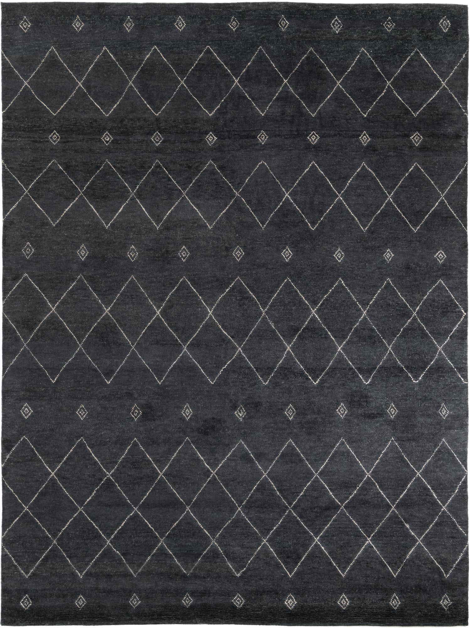 9' x 12' 1 Hand Knotted Darya Wool Rug