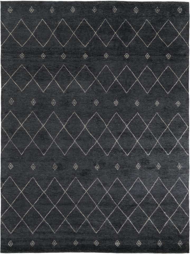 9' x 12' 1 Hand Knotted Darya Wool Rug
