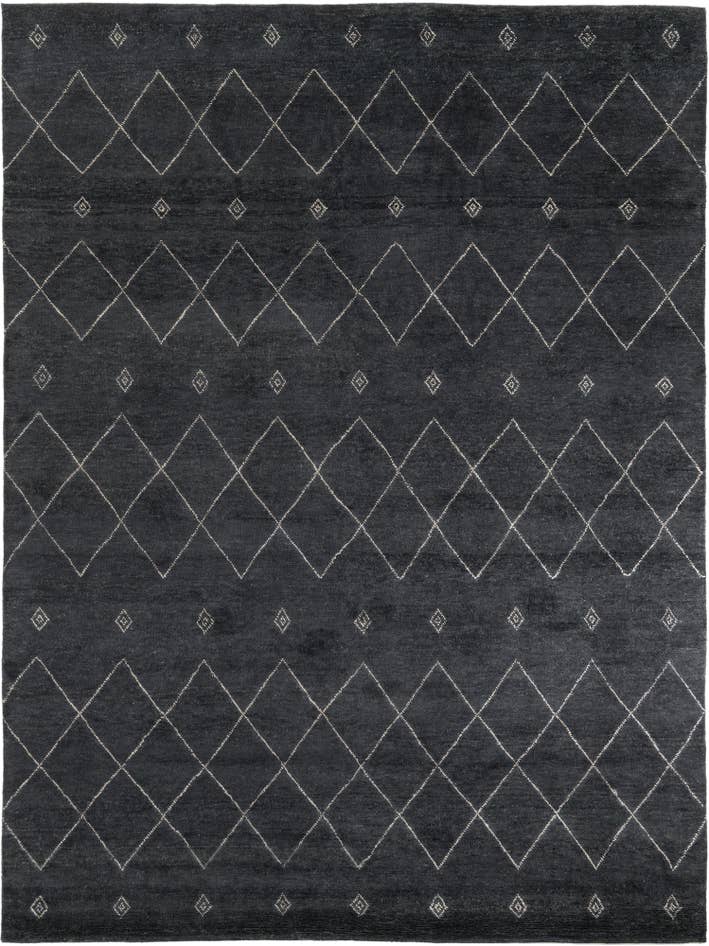 Detail image of 9' x 12' 1 Hand Knotted Darya Wool Rug