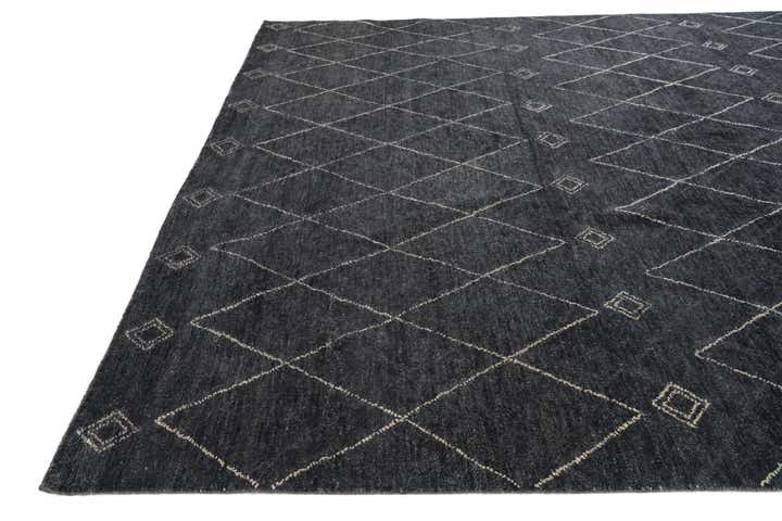 9' 8 x 13' 4 Hand Knotted Darya Wool Rug