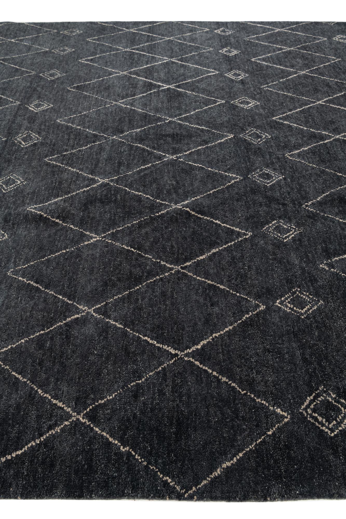 9' 8 x 13' 4 Hand Knotted Darya Wool Rug