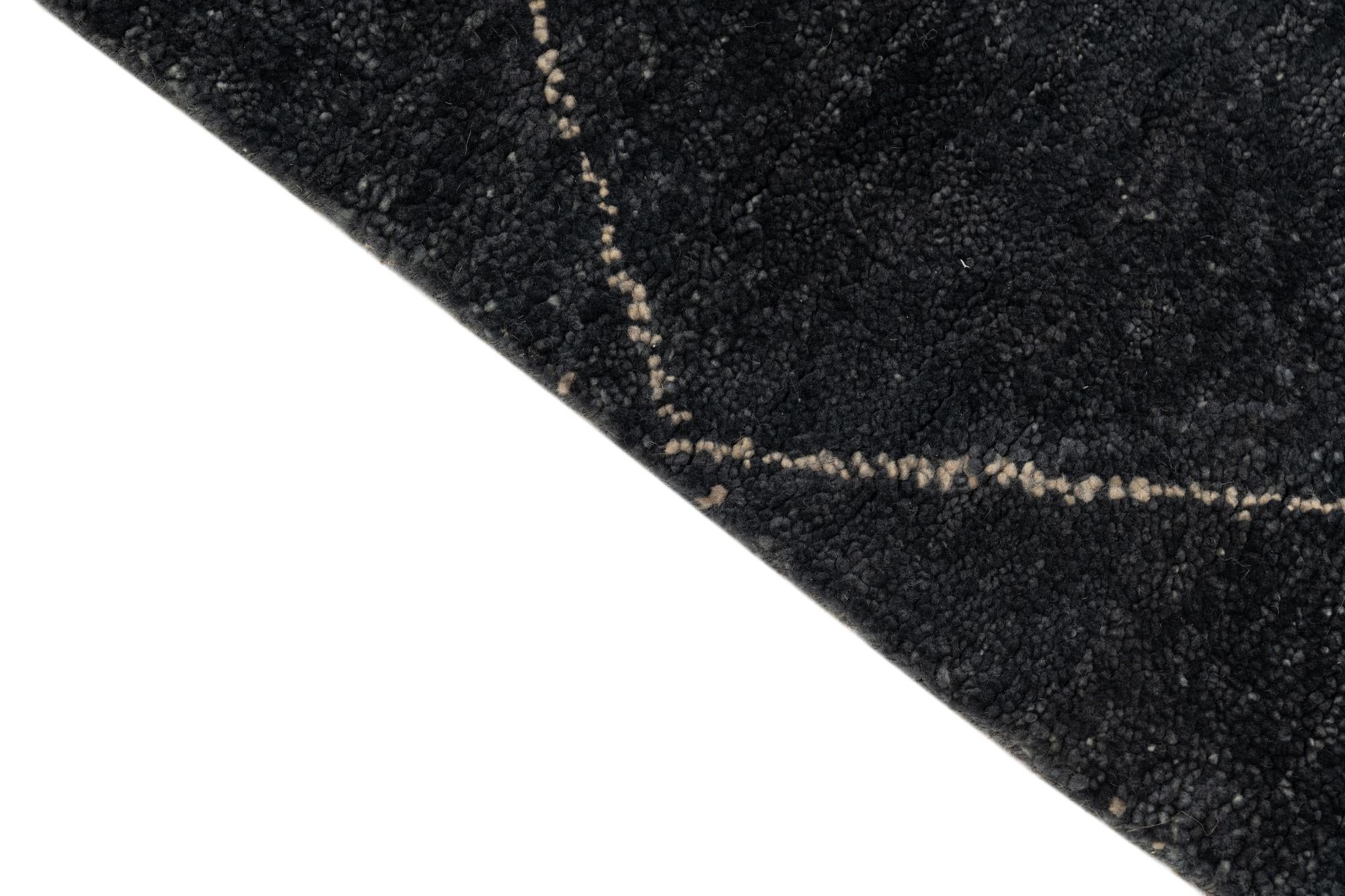 9' 8 x 13' 4 Hand Knotted Darya Wool Rug