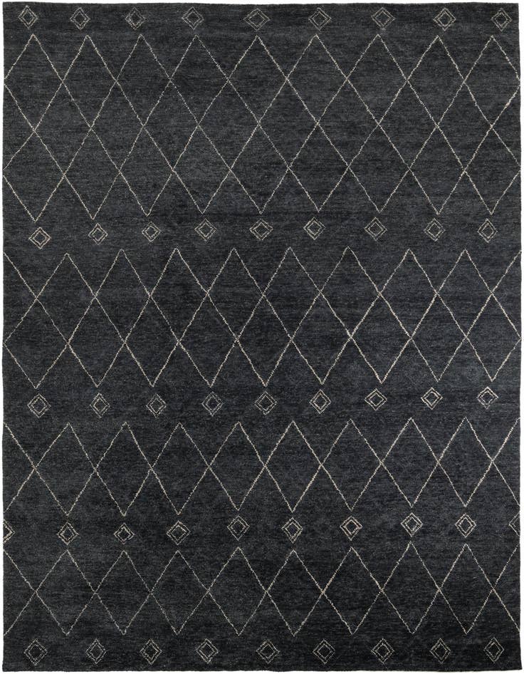 Detail image of 9' 8 x 13' 4 Hand Knotted Darya Wool Rug