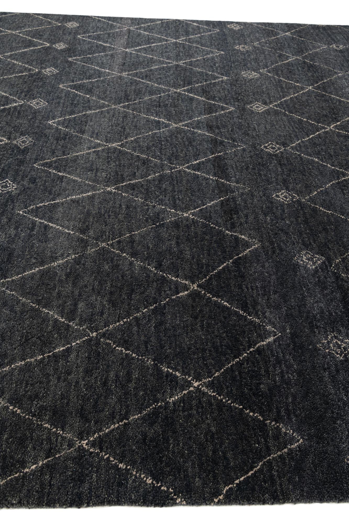 9' 2 x 11' 10 Hand Knotted Darya Wool Rug