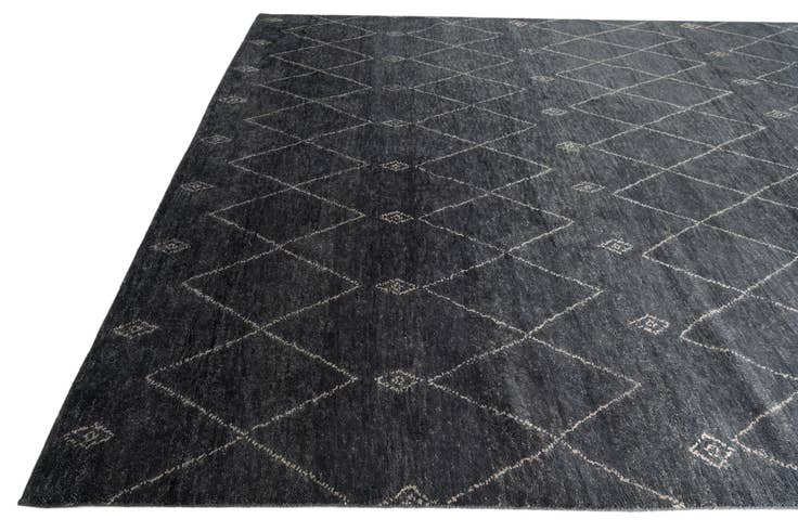 Detail image of 9' 3 x 12' 4 Hand Knotted Darya Wool Rug