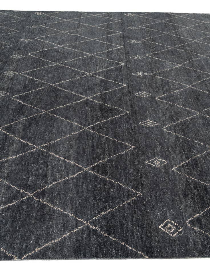 Detail image of 9' 3 x 12' 4  Hand Knotted Darya Wool Rug