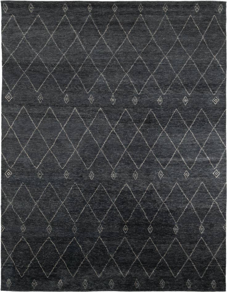 Detail image of 9' 3 x 12' 4 Hand Knotted Darya Wool Rug