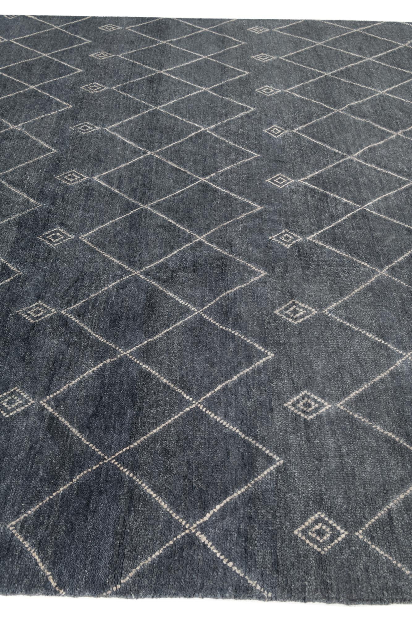8' 1 x 10' Hand Knotted Darya Wool Rug