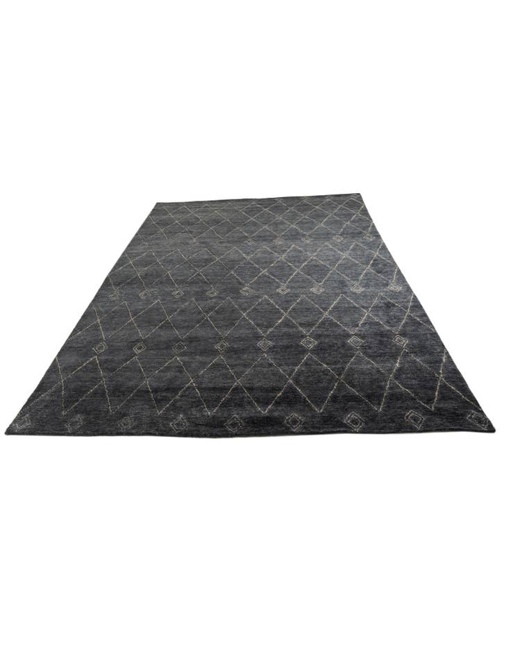 Detail image of 9' 1 x 11'  Hand Knotted Darya Rug